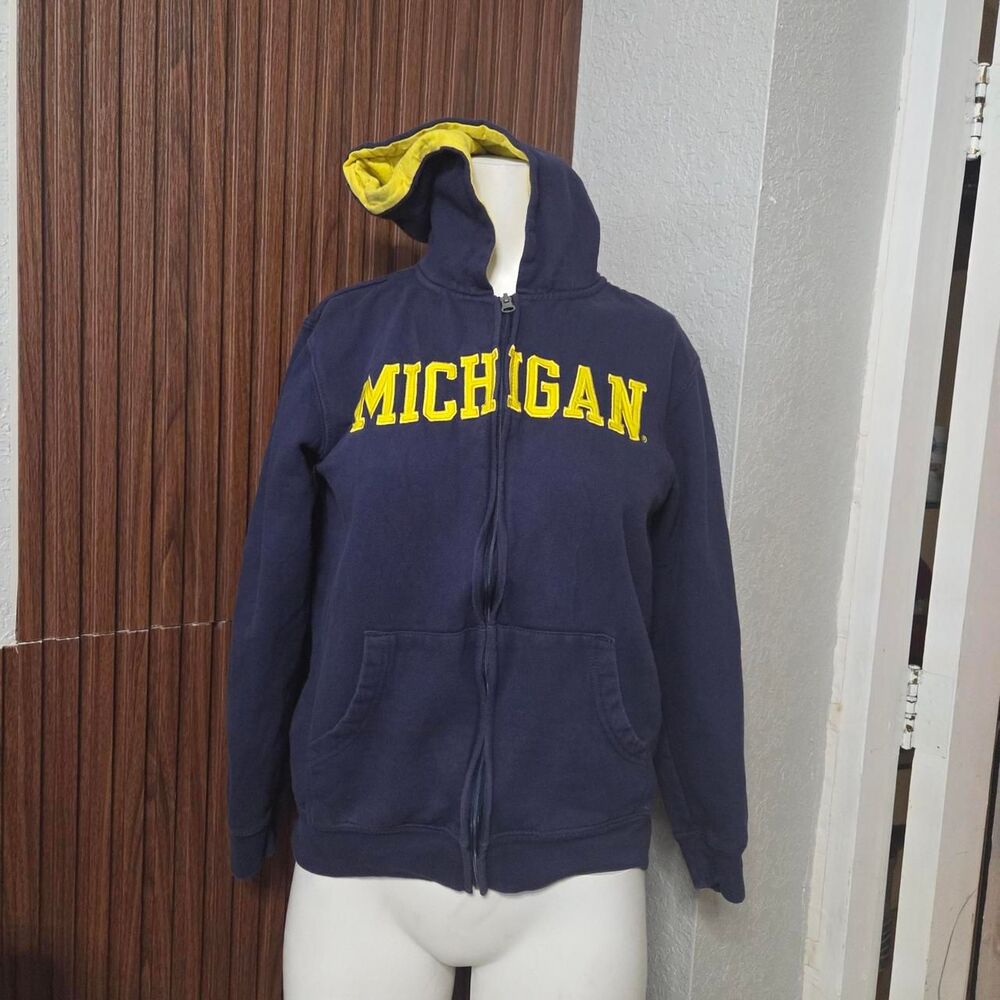 Adidas Navy and Blue Hoodie